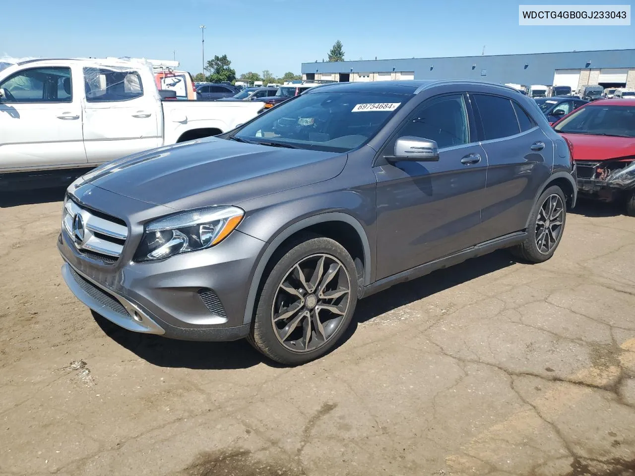 2016 Mercedes-Benz Gla 250 4Matic VIN: WDCTG4GB0GJ233043 Lot: 69754684