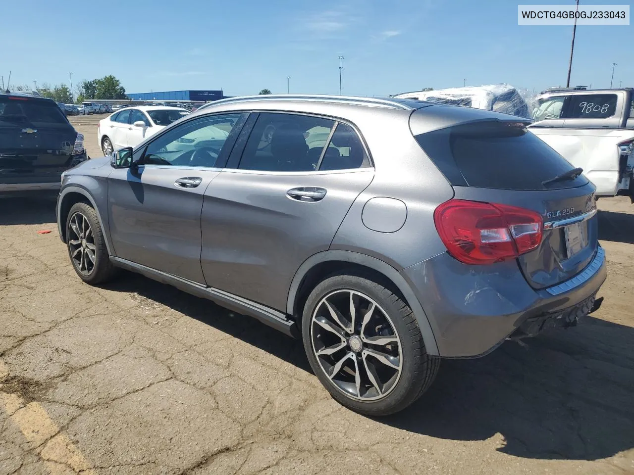 2016 Mercedes-Benz Gla 250 4Matic VIN: WDCTG4GB0GJ233043 Lot: 69754684