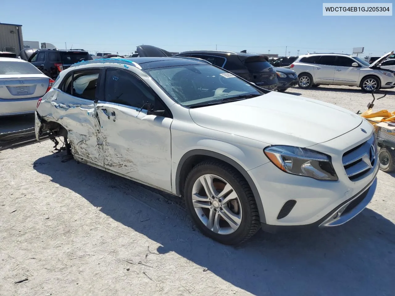 2016 Mercedes-Benz Gla 250 VIN: WDCTG4EB1GJ205304 Lot: 70838094