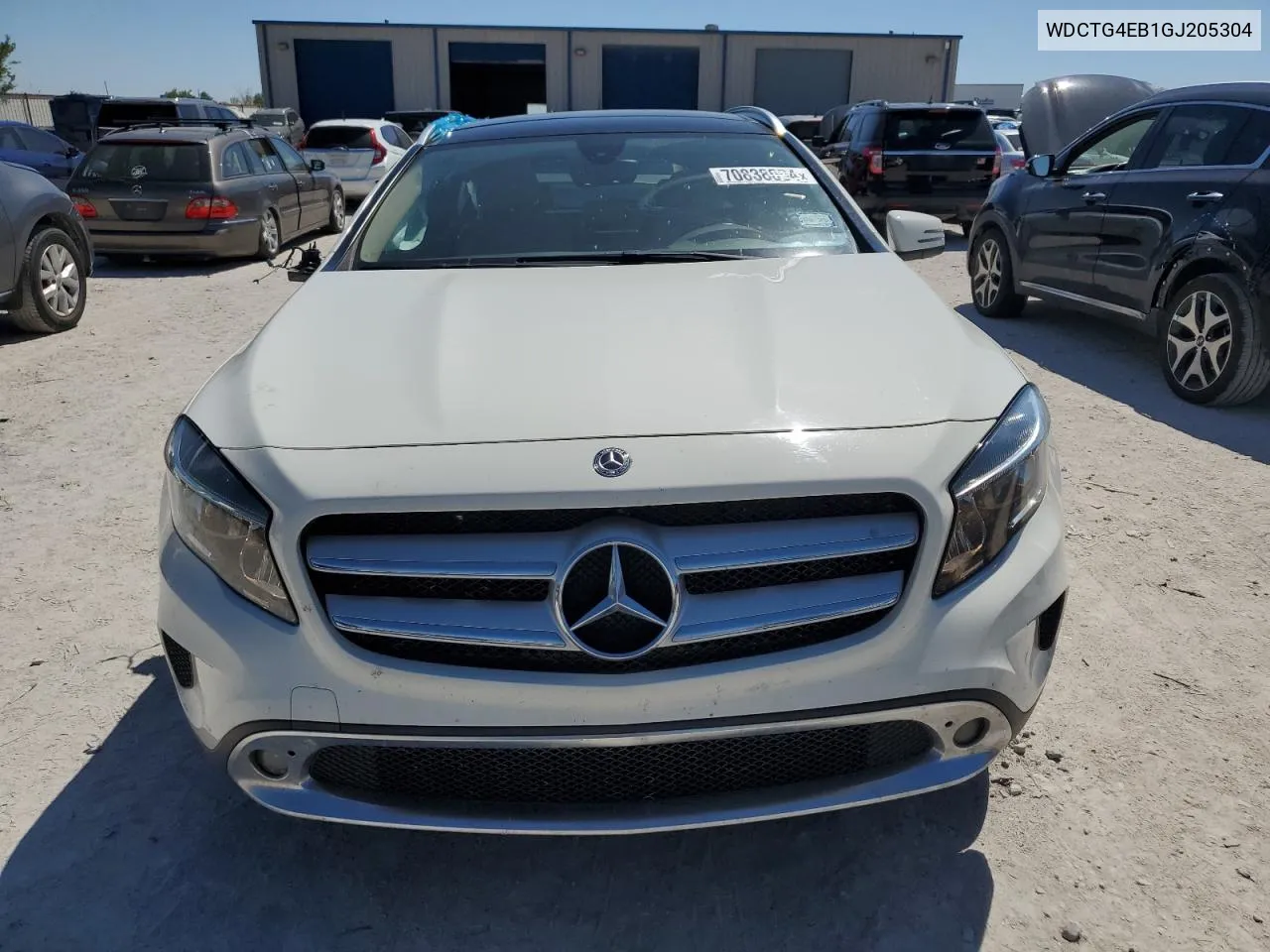 2016 Mercedes-Benz Gla 250 VIN: WDCTG4EB1GJ205304 Lot: 70838094