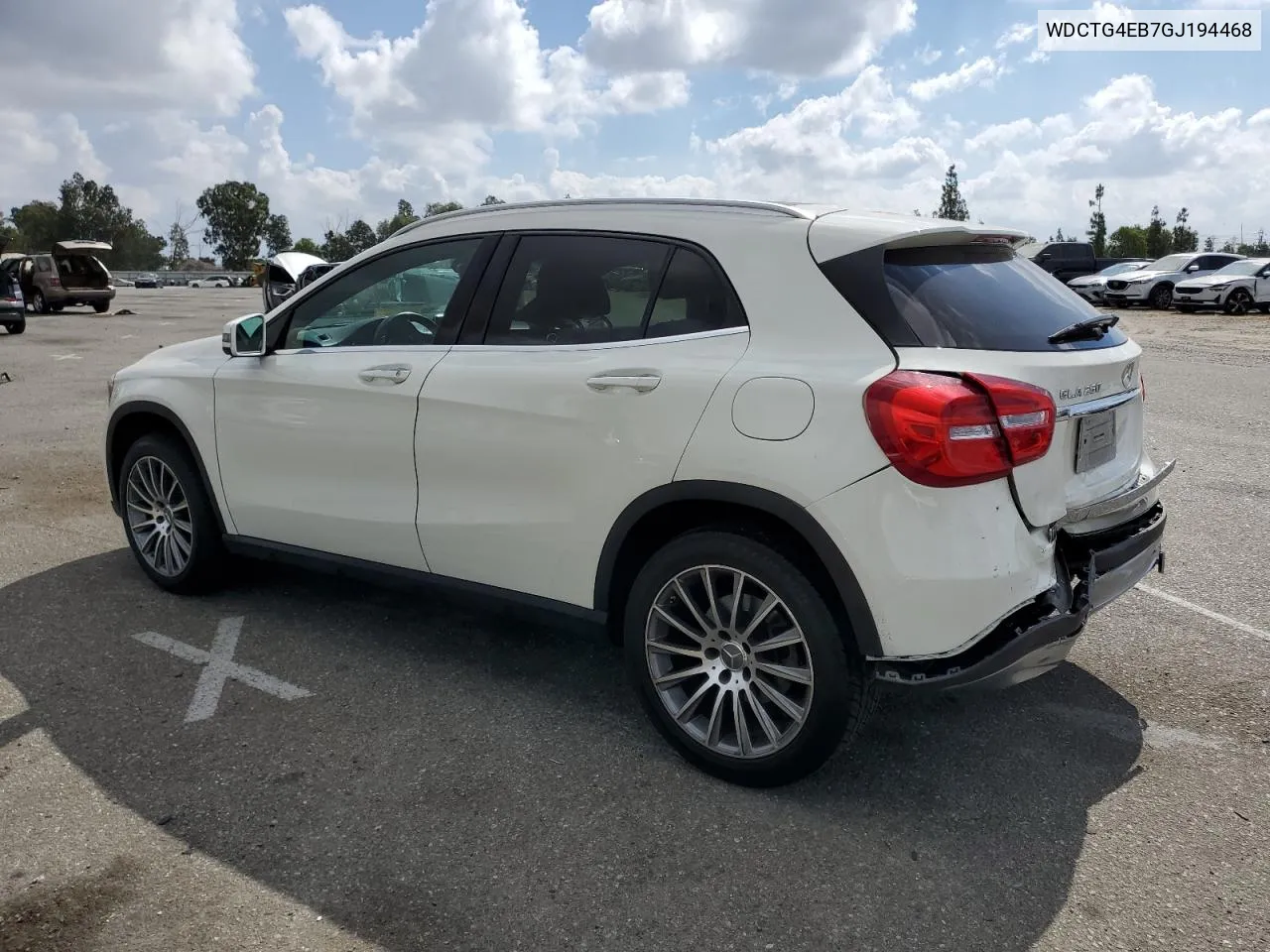 WDCTG4EB7GJ194468 2016 Mercedes-Benz Gla 250