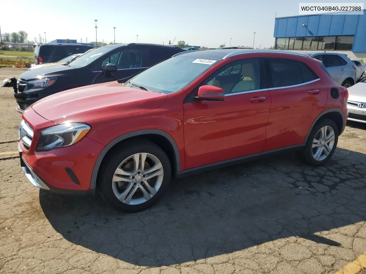 WDCTG4GB4GJ227388 2016 Mercedes-Benz Gla 250 4Matic