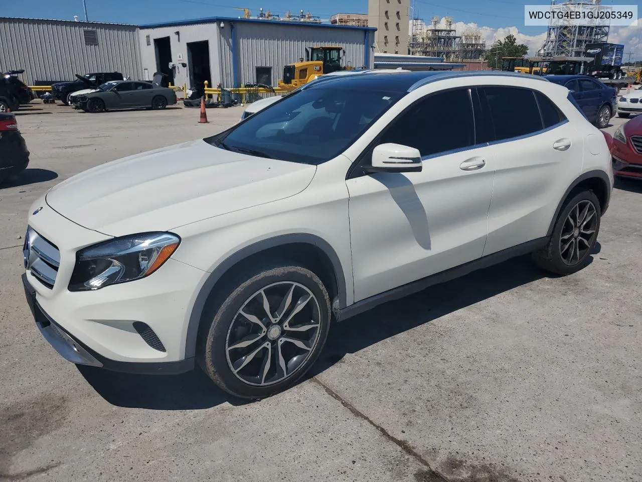 2016 Mercedes-Benz Gla 250 VIN: WDCTG4EB1GJ205349 Lot: 71666184