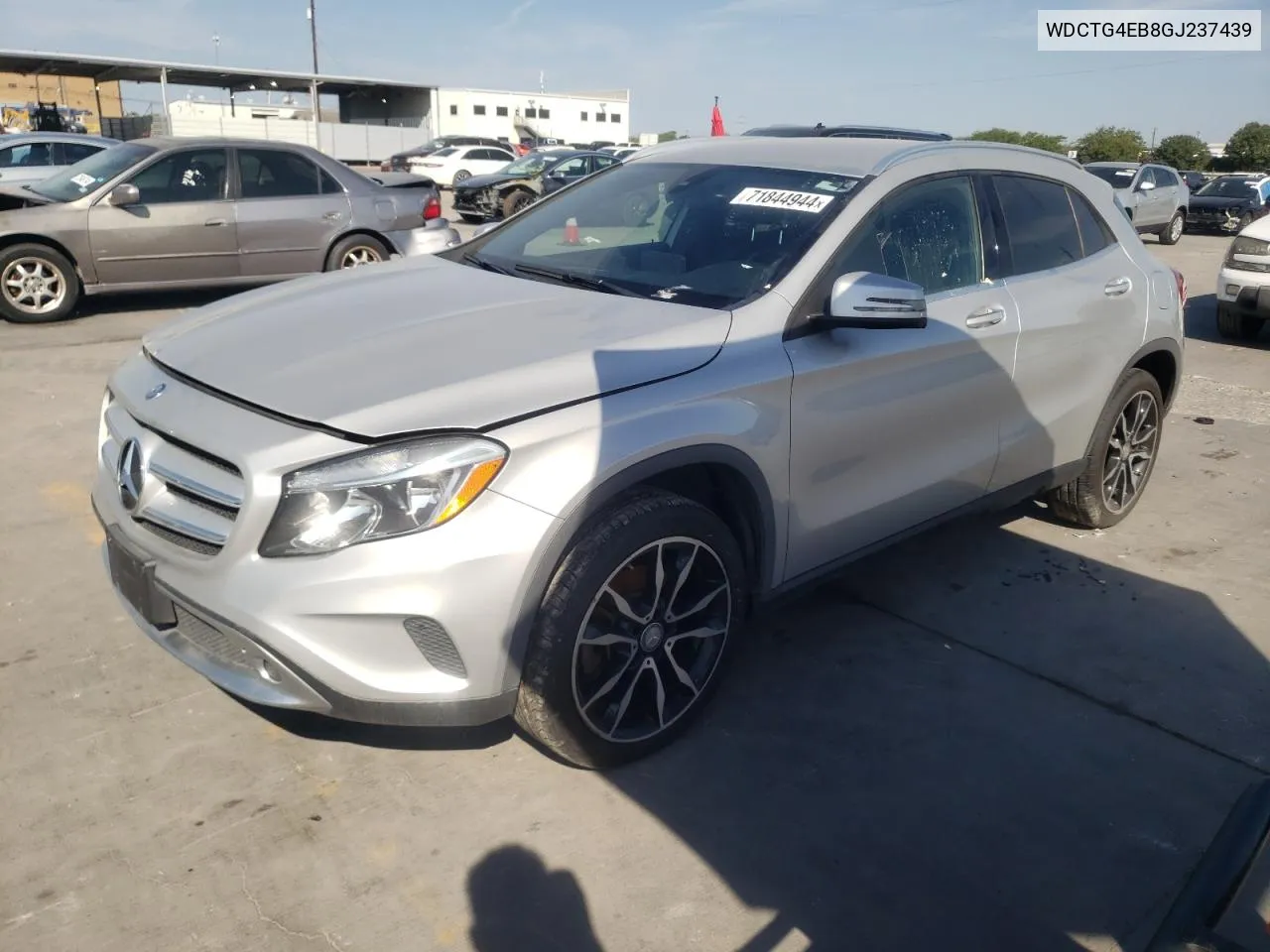 2016 Mercedes-Benz Gla 250 VIN: WDCTG4EB8GJ237439 Lot: 71844944