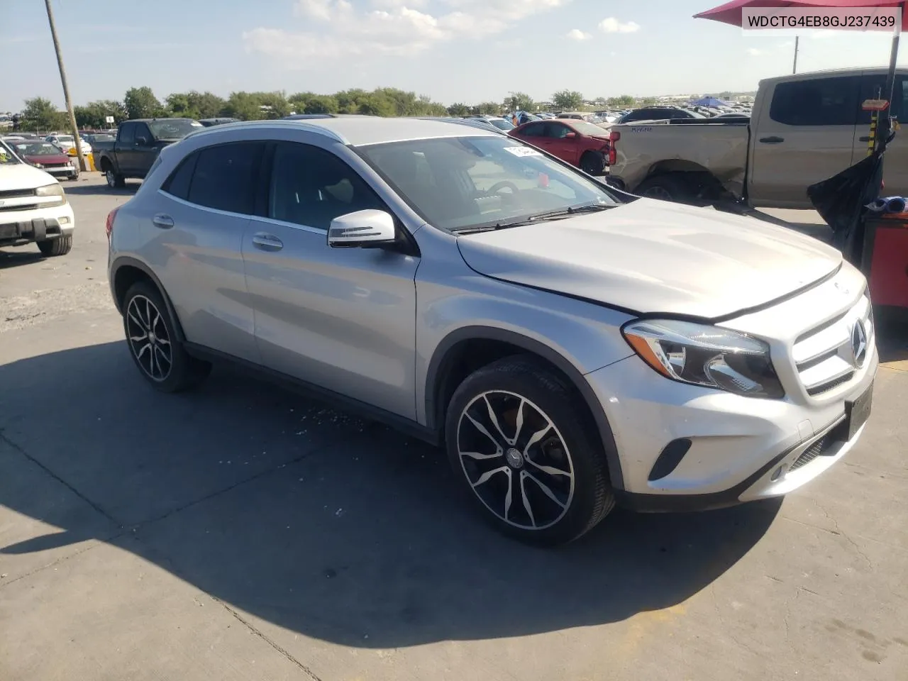 2016 Mercedes-Benz Gla 250 VIN: WDCTG4EB8GJ237439 Lot: 71844944