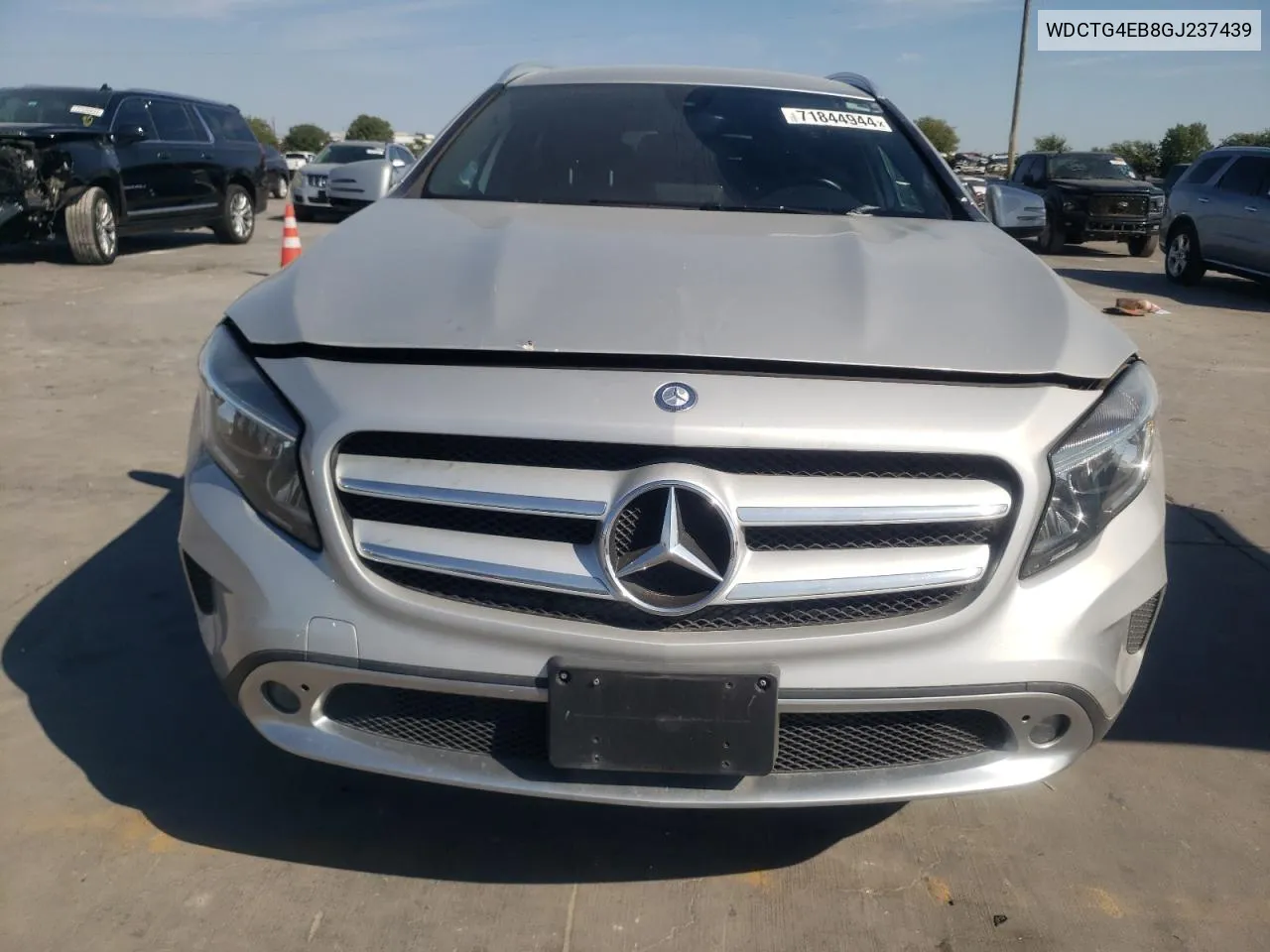 2016 Mercedes-Benz Gla 250 VIN: WDCTG4EB8GJ237439 Lot: 71844944