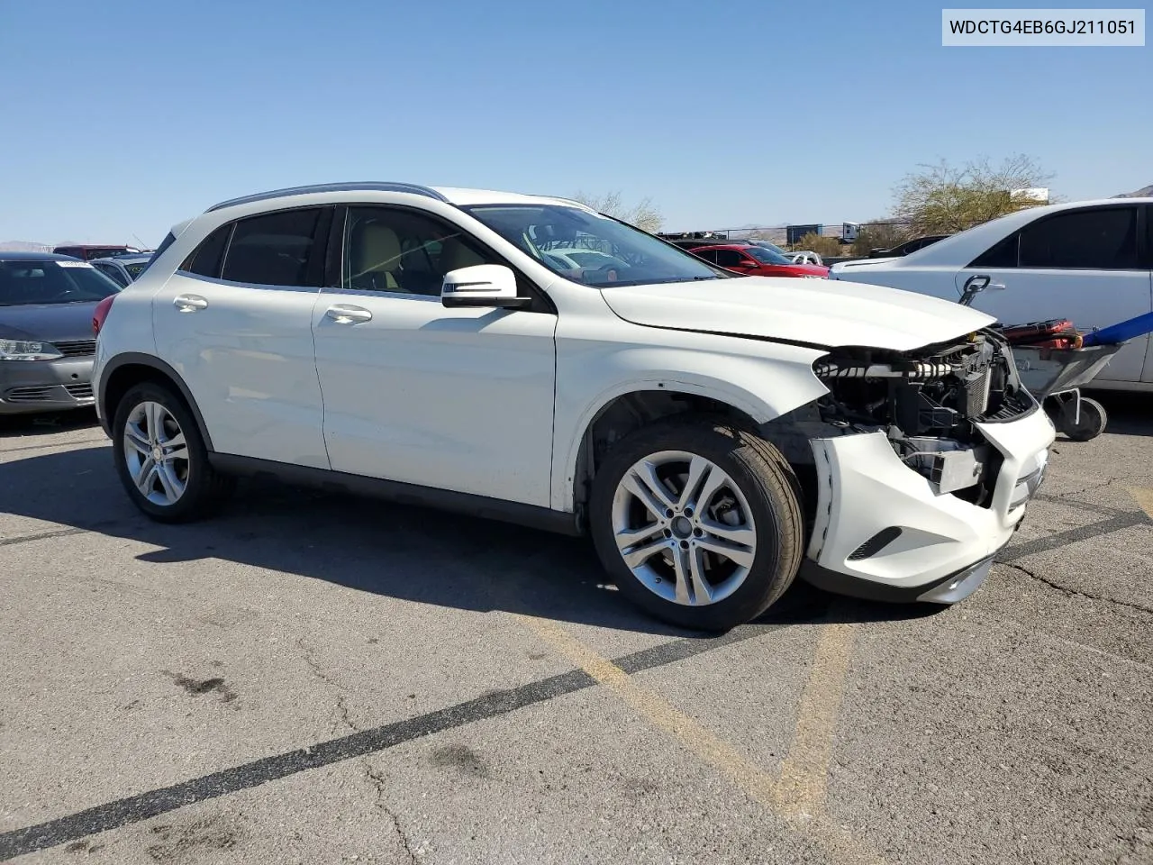 2016 Mercedes-Benz Gla 250 VIN: WDCTG4EB6GJ211051 Lot: 73938934