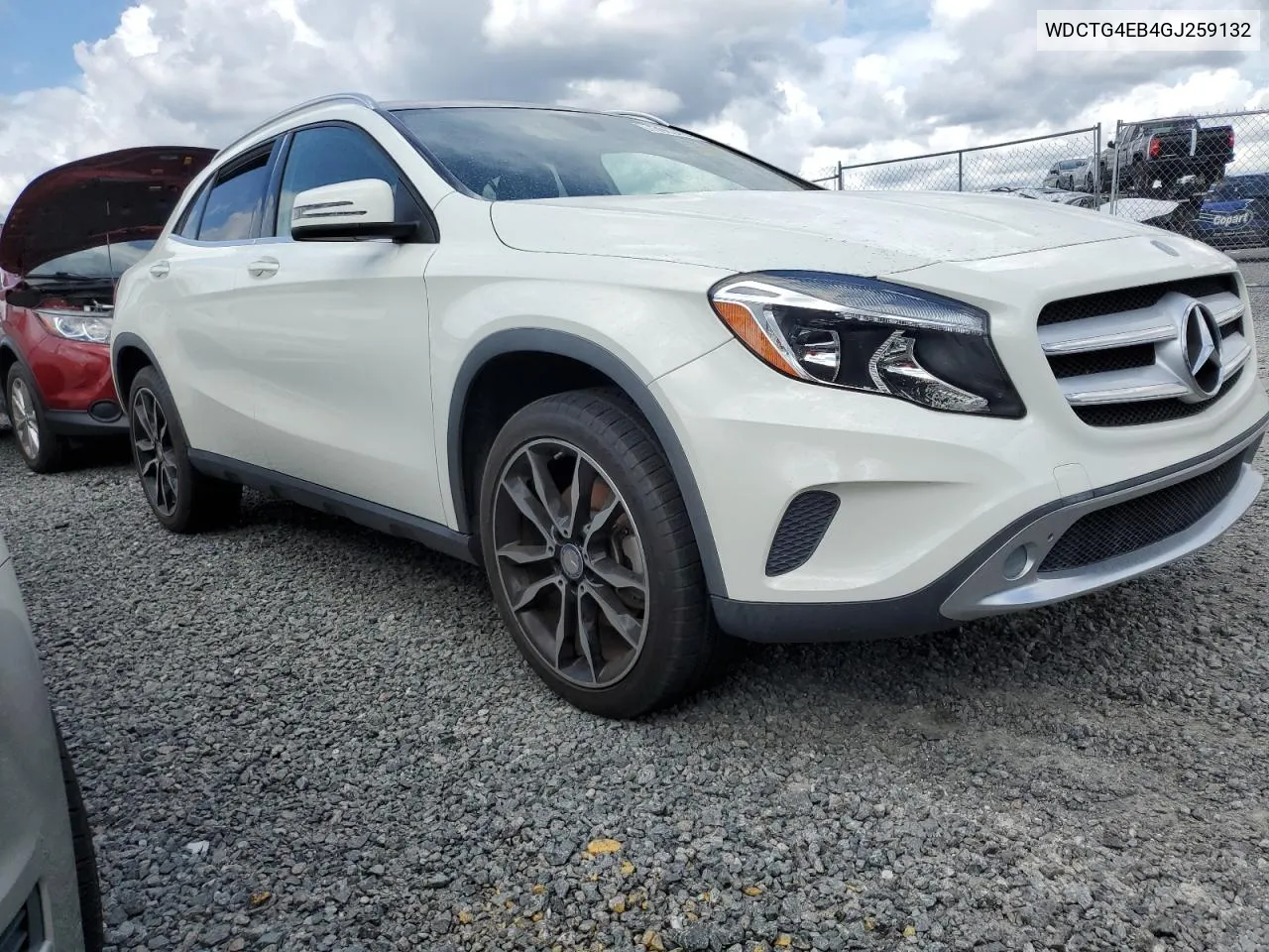 2016 Mercedes-Benz Gla 250 VIN: WDCTG4EB4GJ259132 Lot: 73983414