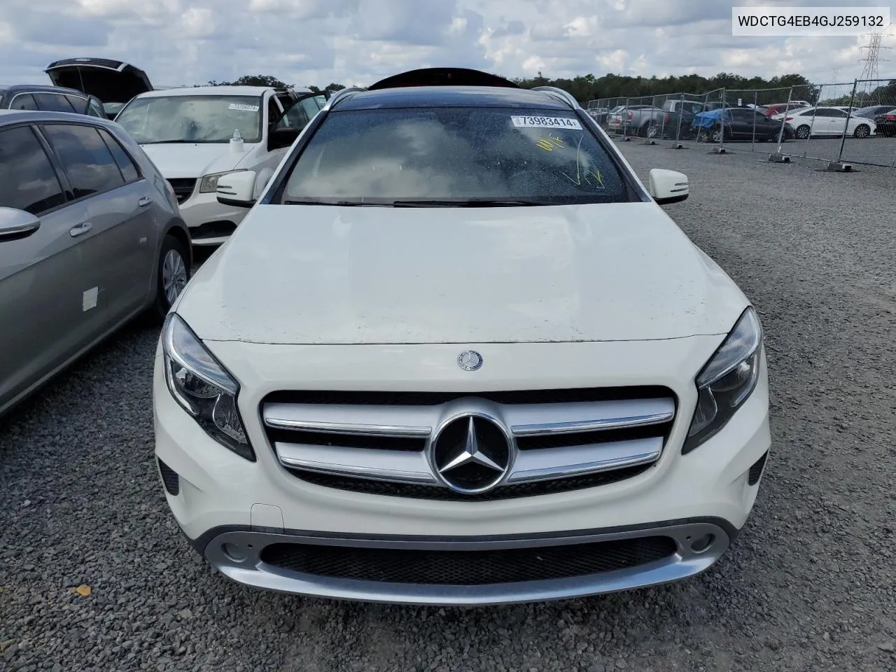 2016 Mercedes-Benz Gla 250 VIN: WDCTG4EB4GJ259132 Lot: 73983414