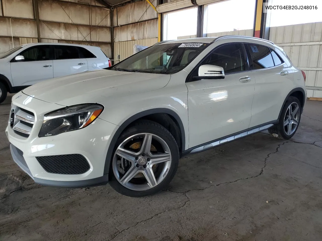 2016 Mercedes-Benz Gla 250 VIN: WDCTG4EB2GJ248016 Lot: 75858934