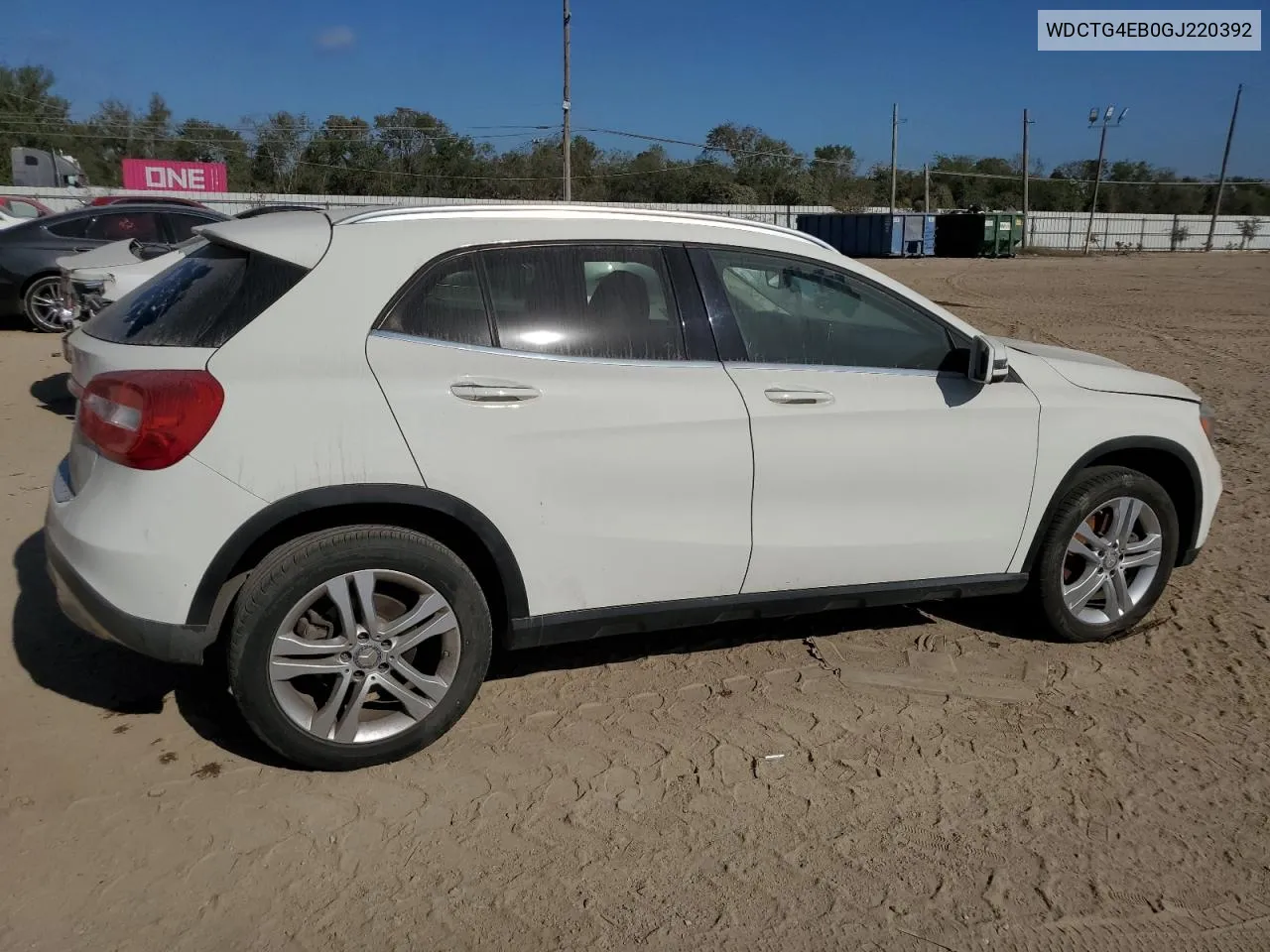 2016 Mercedes-Benz Gla 250 VIN: WDCTG4EB0GJ220392 Lot: 77457214