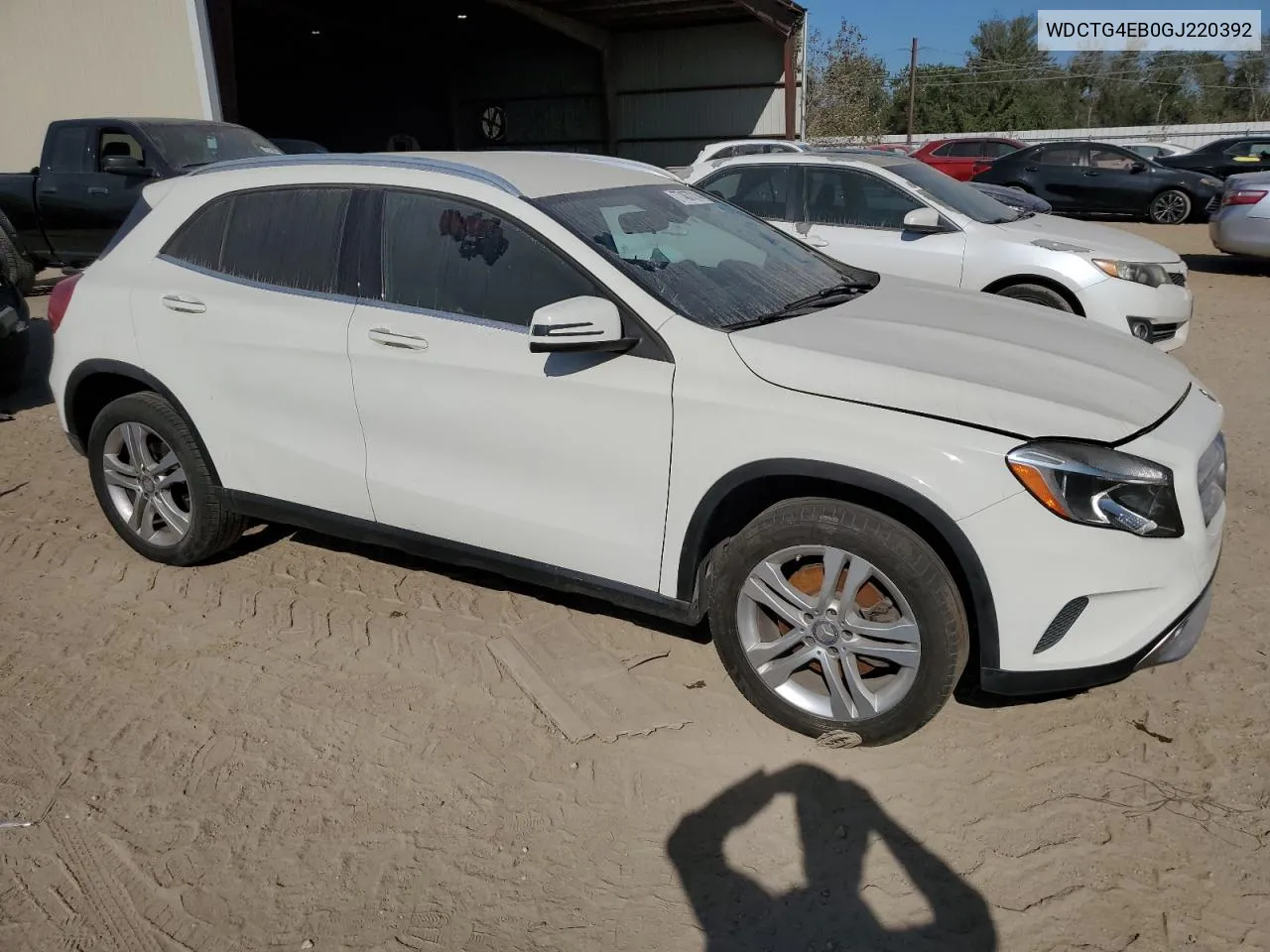 2016 Mercedes-Benz Gla 250 VIN: WDCTG4EB0GJ220392 Lot: 77457214