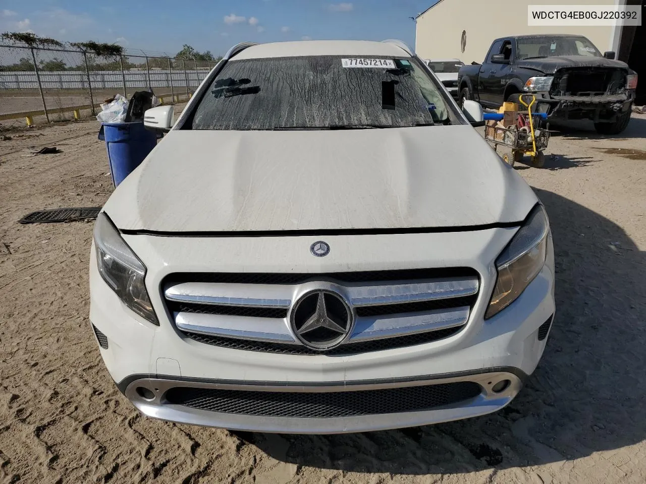 2016 Mercedes-Benz Gla 250 VIN: WDCTG4EB0GJ220392 Lot: 77457214