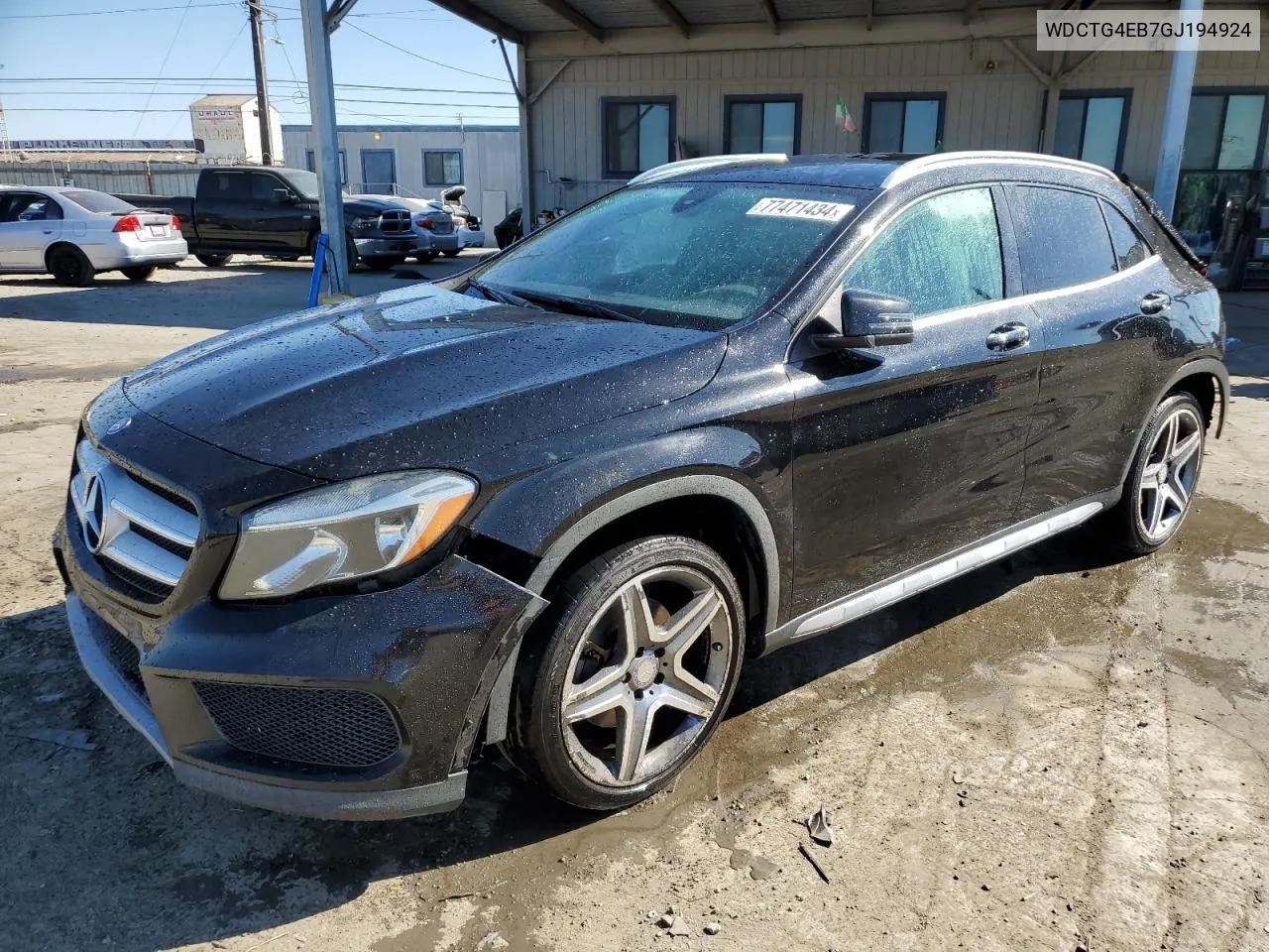 2016 Mercedes-Benz Gla 250 VIN: WDCTG4EB7GJ194924 Lot: 77471434