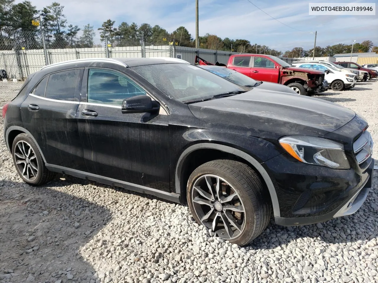 2016 Mercedes-Benz Gla 250 VIN: WDCTG4EB3GJ189946 Lot: 79615074