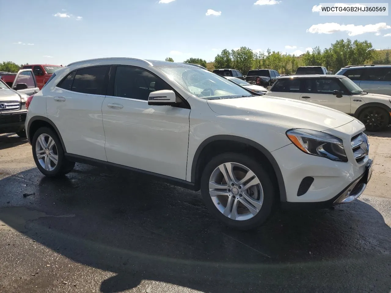 2017 Mercedes-Benz Gla 250 4Matic VIN: WDCTG4GB2HJ360569 Lot: 61347584