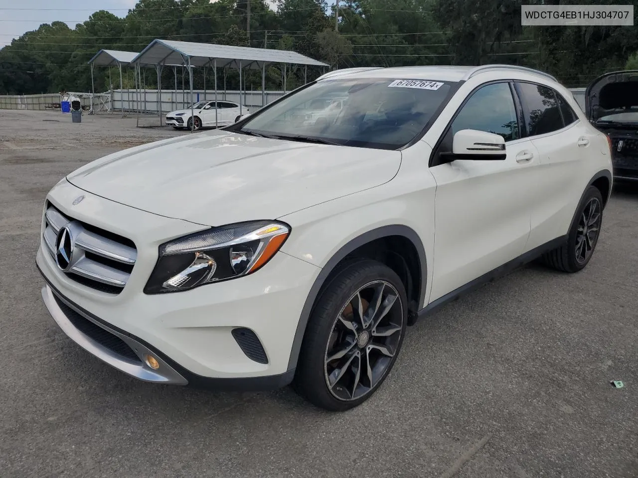 2017 Mercedes-Benz Gla 250 VIN: WDCTG4EB1HJ304707 Lot: 67057674