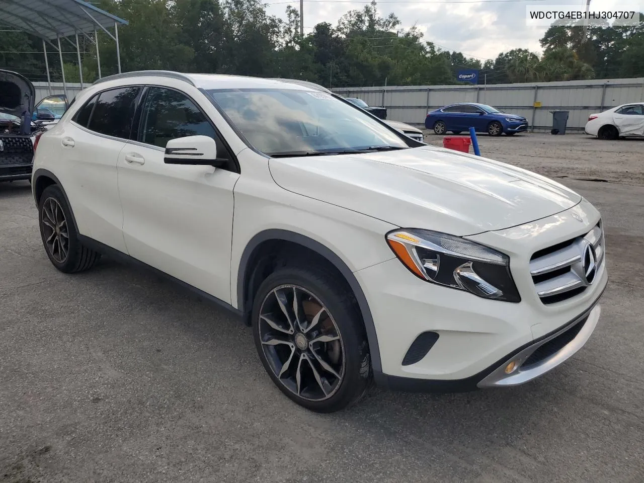 2017 Mercedes-Benz Gla 250 VIN: WDCTG4EB1HJ304707 Lot: 67057674