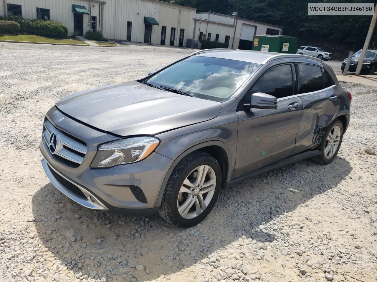 2017 Mercedes-Benz Gla 250 4Matic VIN: WDCTG4GB3HJ346180 Lot: 69622044