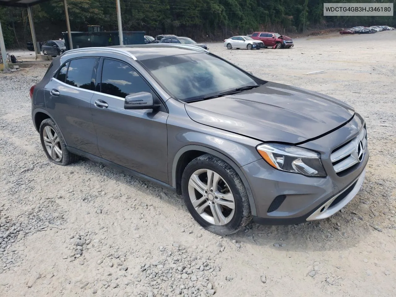 2017 Mercedes-Benz Gla 250 4Matic VIN: WDCTG4GB3HJ346180 Lot: 69622044