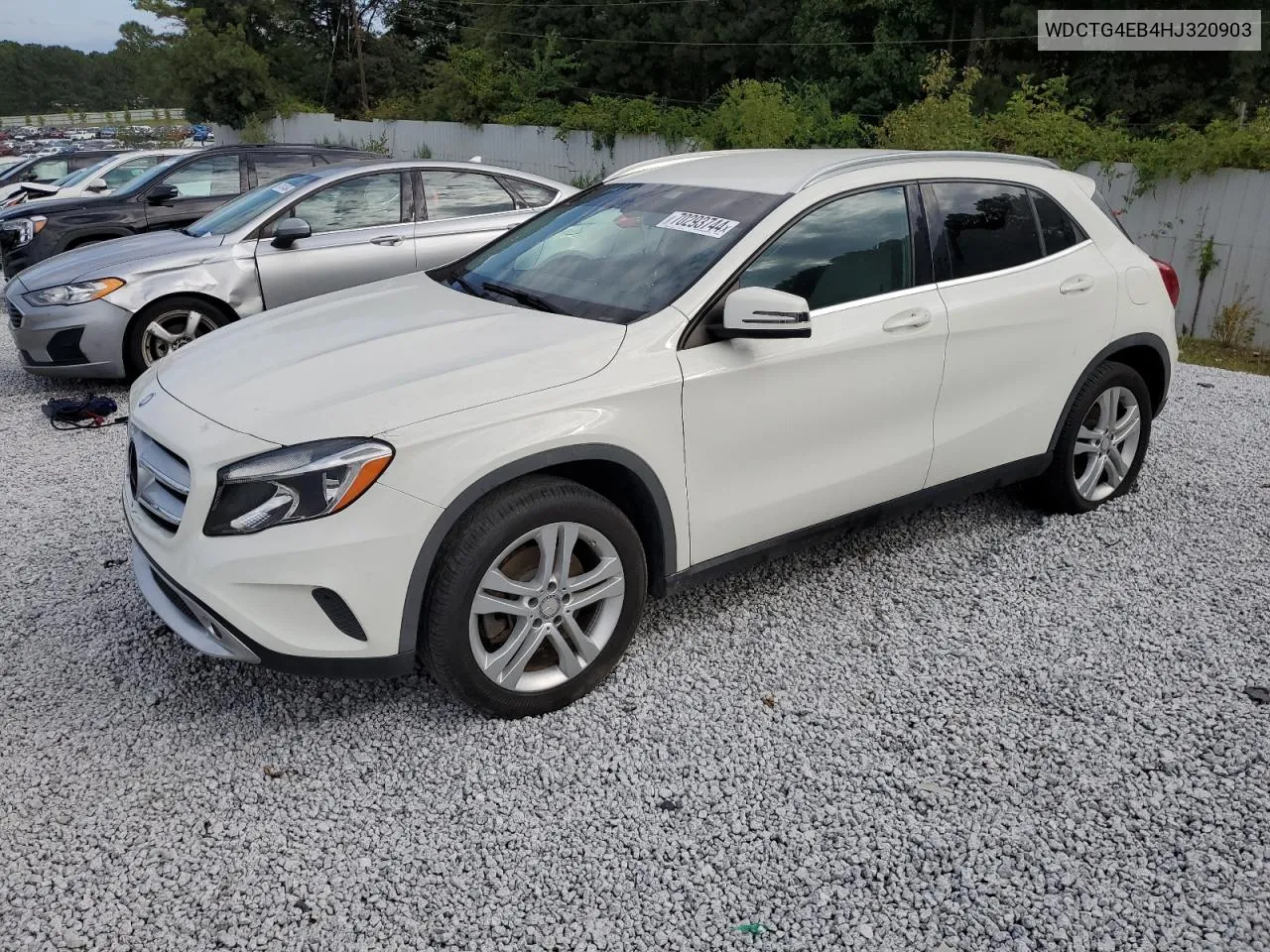 2017 Mercedes-Benz Gla 250 VIN: WDCTG4EB4HJ320903 Lot: 70293744