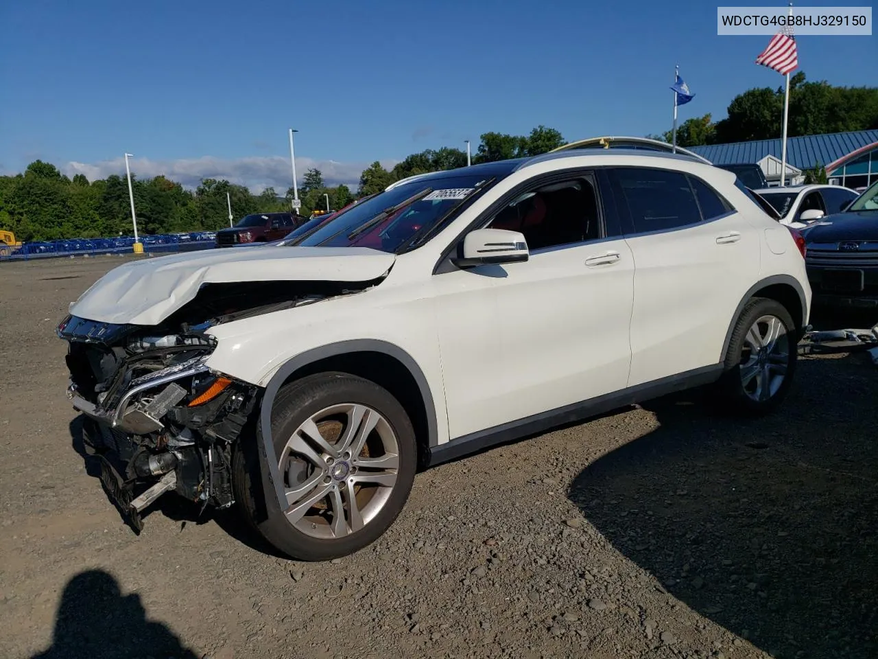 2017 Mercedes-Benz Gla 250 4Matic VIN: WDCTG4GB8HJ329150 Lot: 70656374