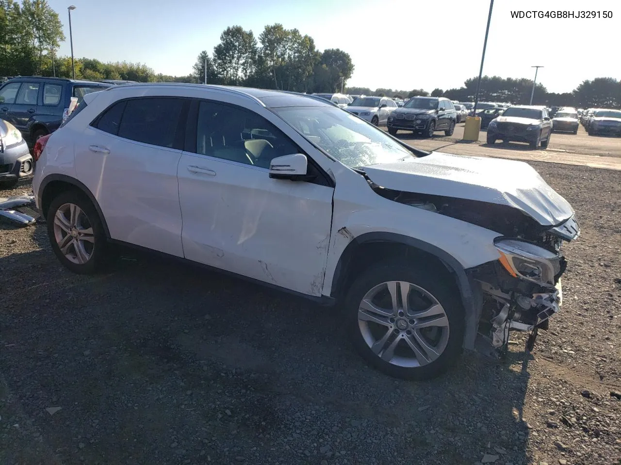 2017 Mercedes-Benz Gla 250 4Matic VIN: WDCTG4GB8HJ329150 Lot: 70656374