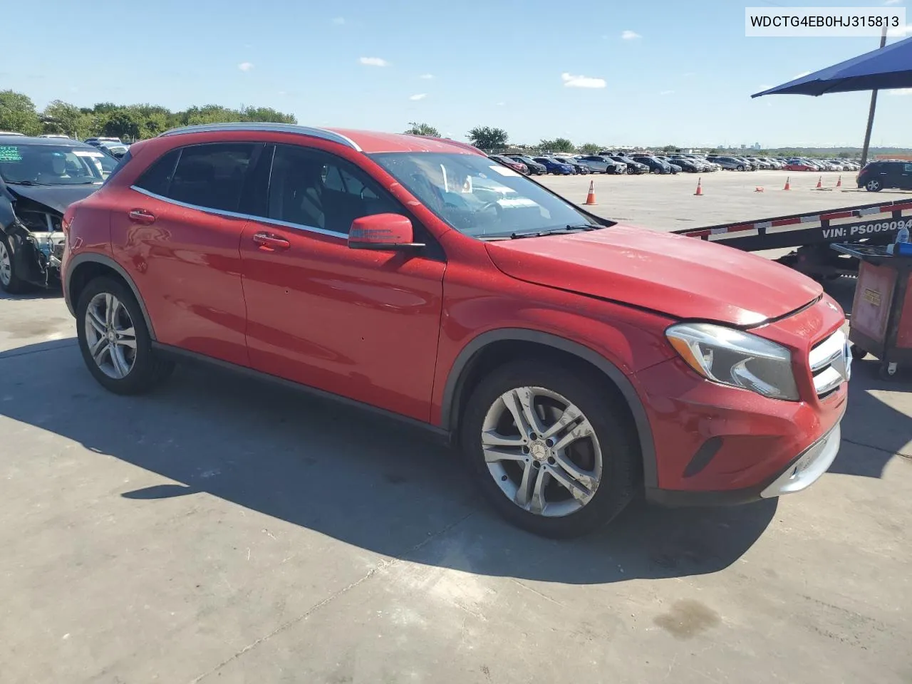 2017 Mercedes-Benz Gla 250 VIN: WDCTG4EB0HJ315813 Lot: 71181144