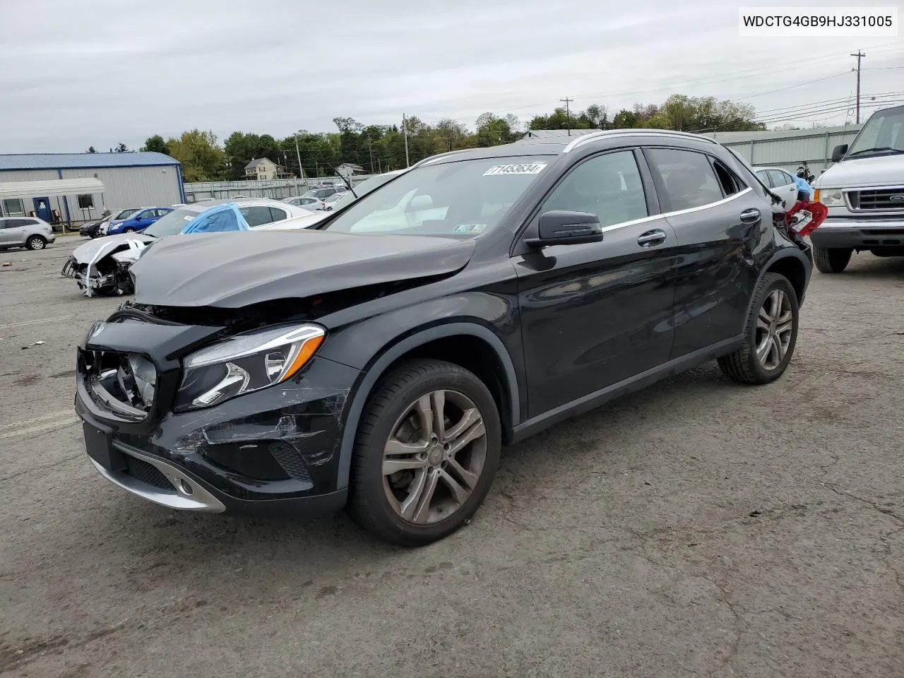 2017 Mercedes-Benz Gla 250 4Matic VIN: WDCTG4GB9HJ331005 Lot: 71453634