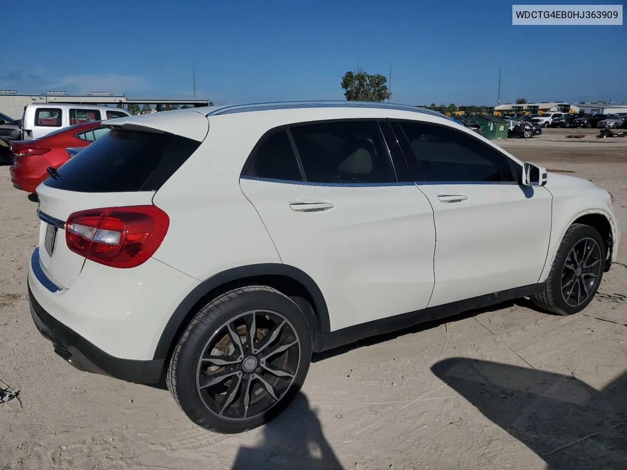 2017 Mercedes-Benz Gla 250 VIN: WDCTG4EB0HJ363909 Lot: 71943284