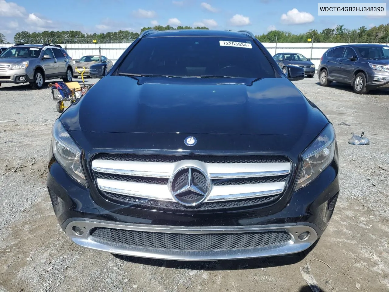 2017 Mercedes-Benz Gla 250 4Matic VIN: WDCTG4GB2HJ348390 Lot: 72203934