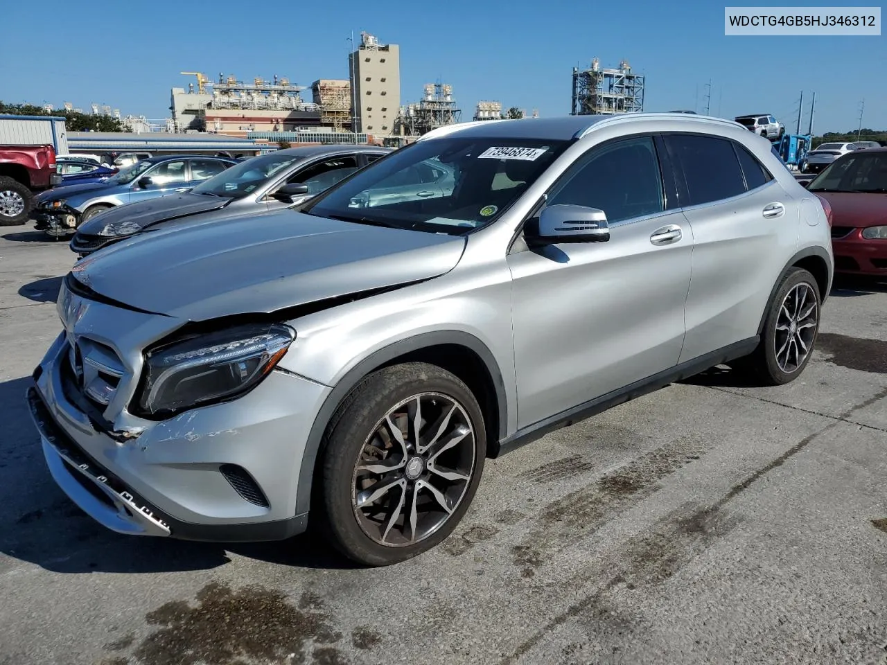 2017 Mercedes-Benz Gla 250 4Matic VIN: WDCTG4GB5HJ346312 Lot: 73946874