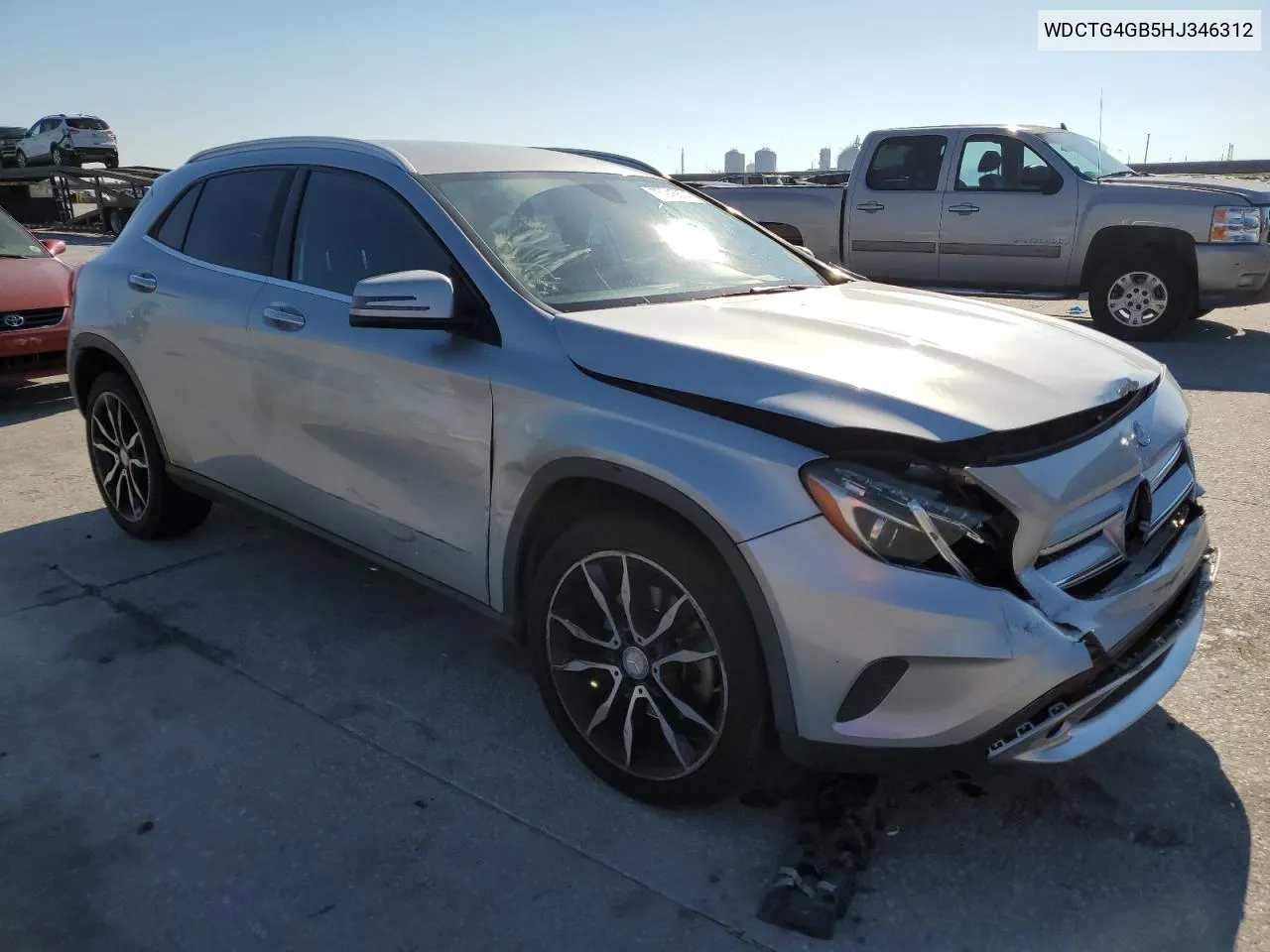 2017 Mercedes-Benz Gla 250 4Matic VIN: WDCTG4GB5HJ346312 Lot: 73946874