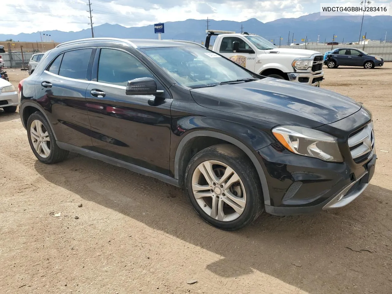 2017 Mercedes-Benz Gla 250 4Matic VIN: WDCTG4GB8HJ283416 Lot: 75499444