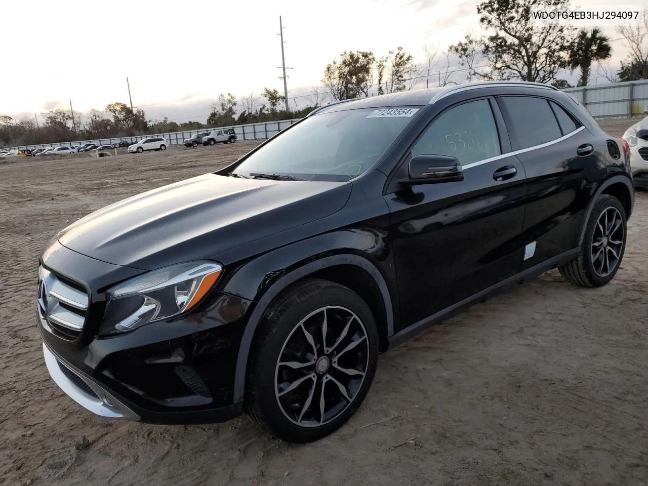 2017 Mercedes-Benz Gla 250 VIN: WDCTG4EB3HJ294097 Lot: 77243554