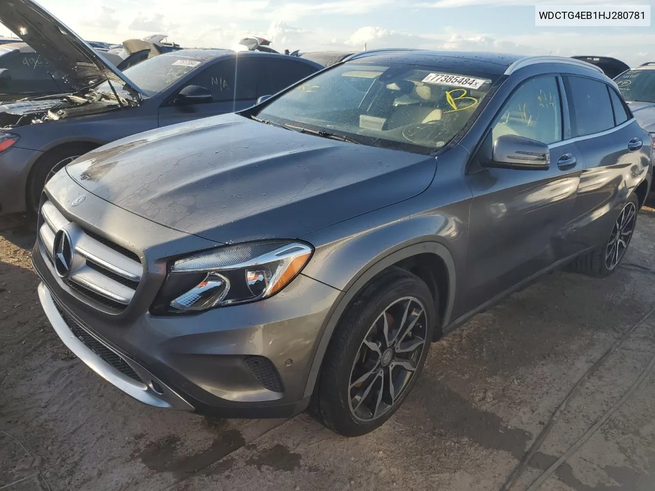 2017 Mercedes-Benz Gla 250 VIN: WDCTG4EB1HJ280781 Lot: 77385484