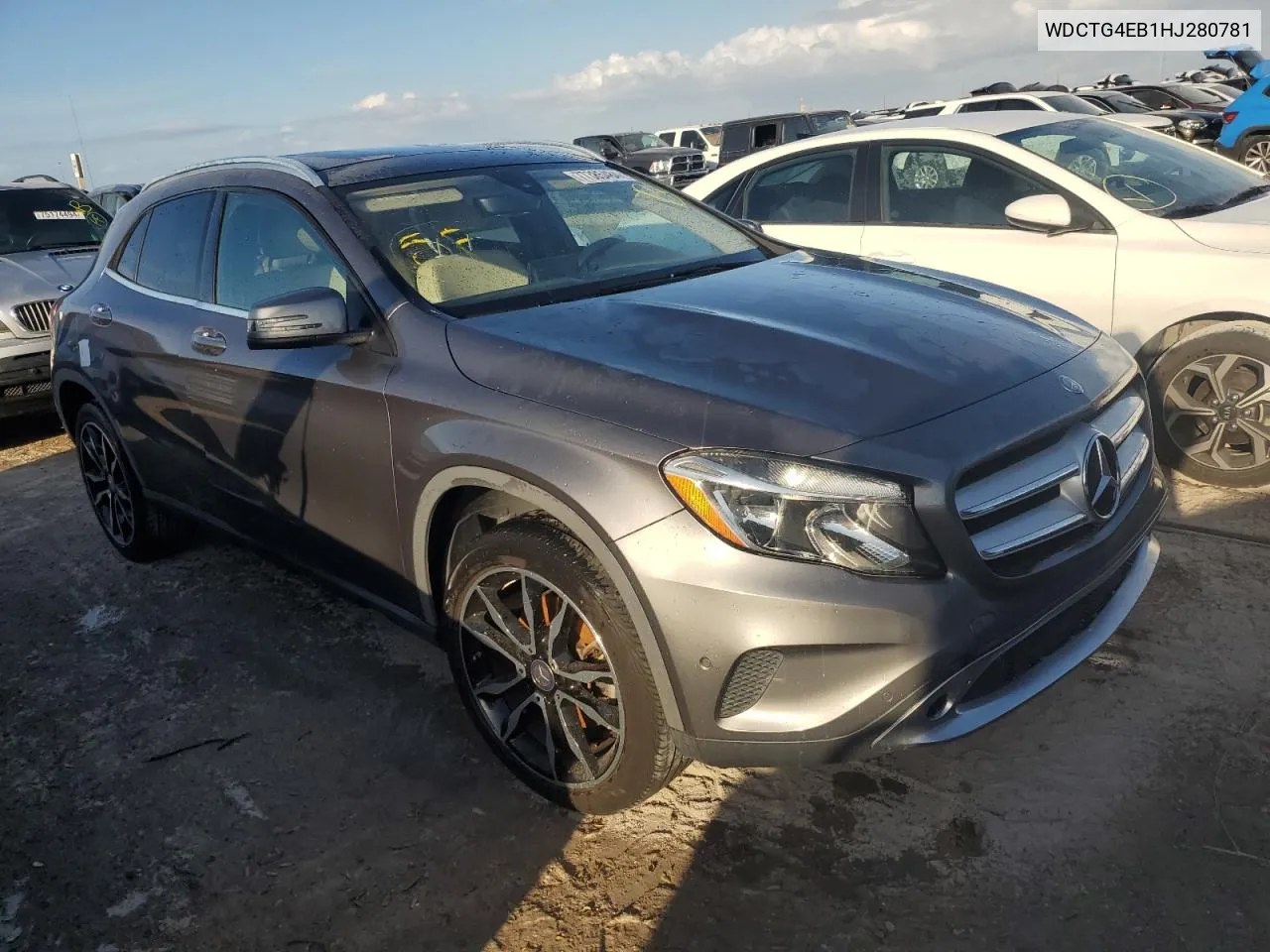 2017 Mercedes-Benz Gla 250 VIN: WDCTG4EB1HJ280781 Lot: 77385484