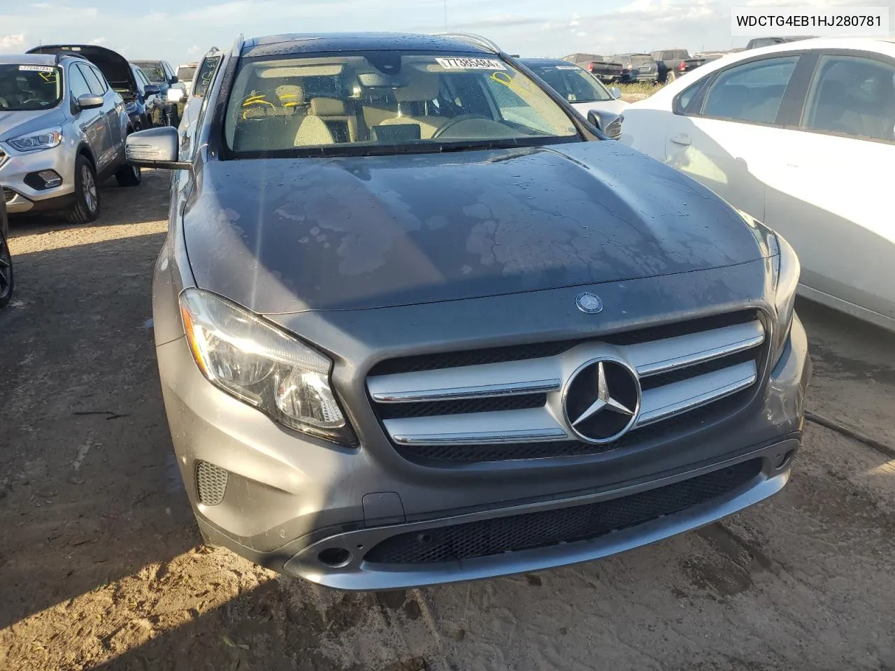 2017 Mercedes-Benz Gla 250 VIN: WDCTG4EB1HJ280781 Lot: 77385484