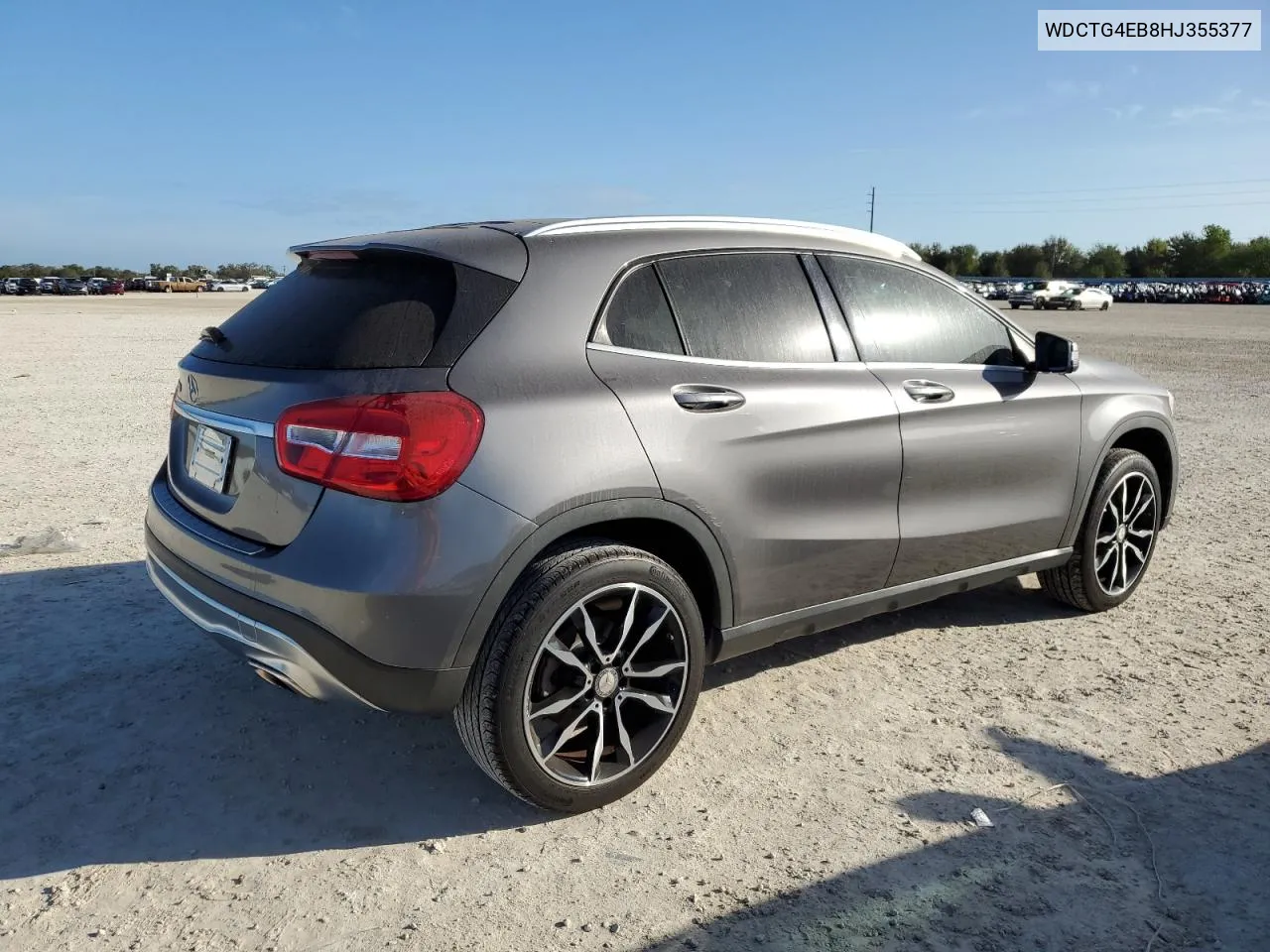 2017 Mercedes-Benz Gla 250 VIN: WDCTG4EB8HJ355377 Lot: 80131514