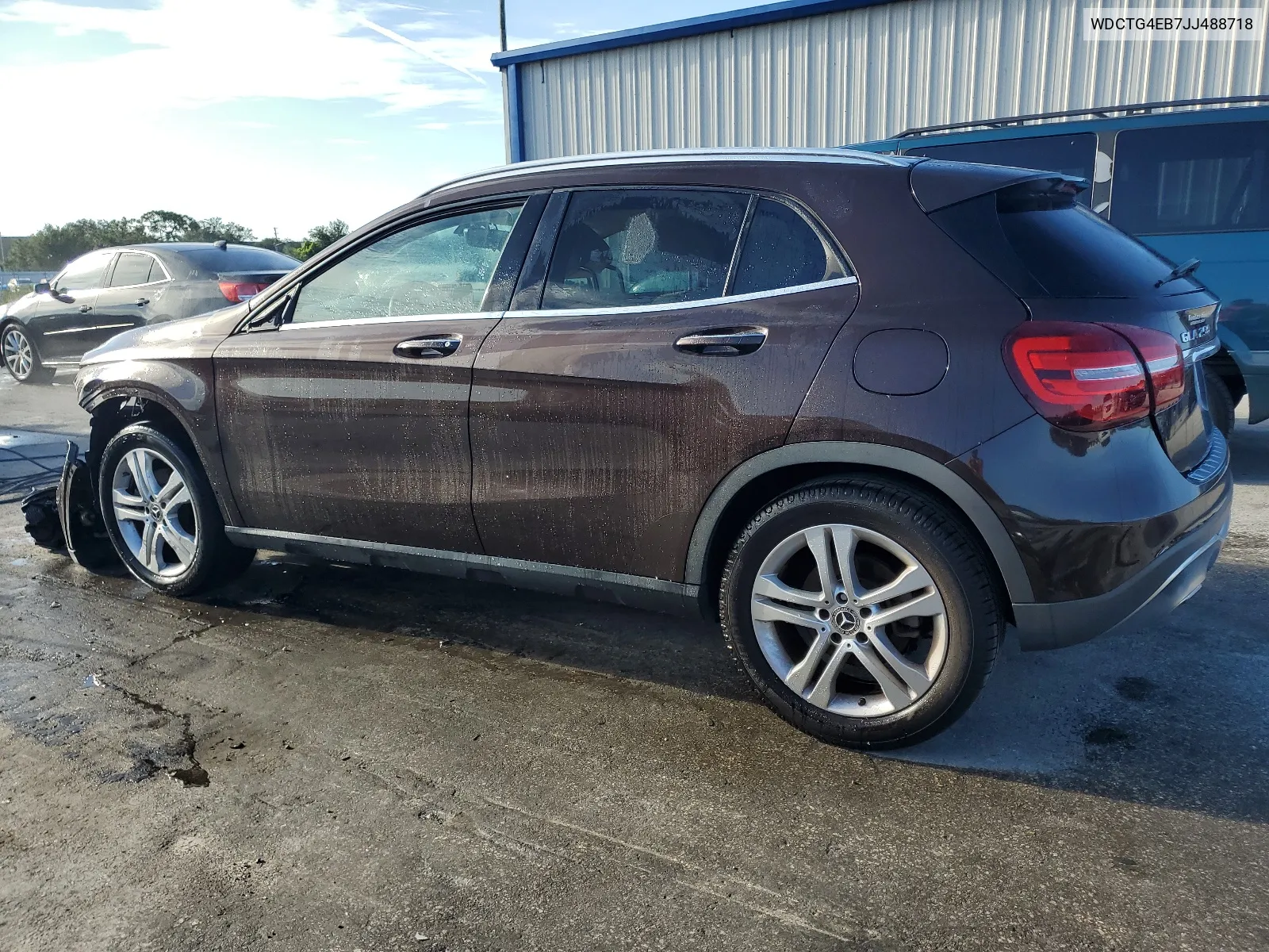 WDCTG4EB7JJ488718 2018 Mercedes-Benz Gla 250