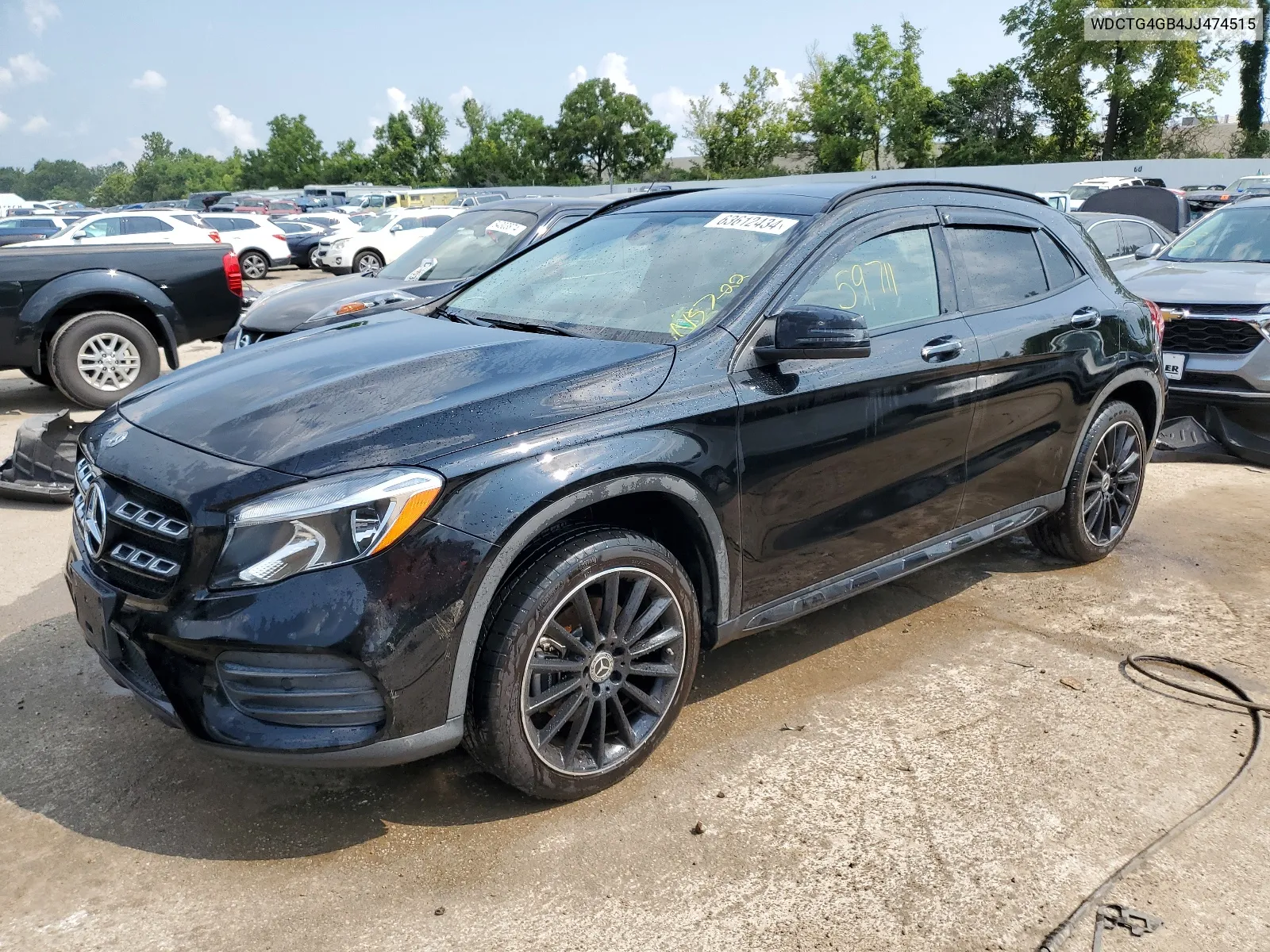 2018 Mercedes-Benz Gla 250 4Matic VIN: WDCTG4GB4JJ474515 Lot: 63612434