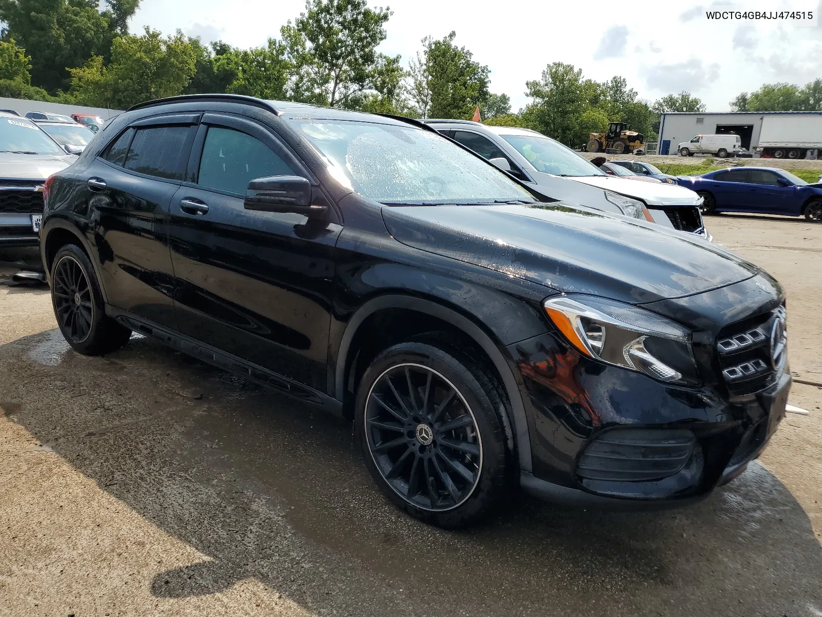 2018 Mercedes-Benz Gla 250 4Matic VIN: WDCTG4GB4JJ474515 Lot: 63612434