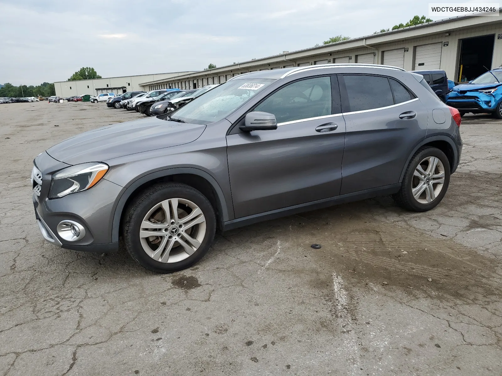 2018 Mercedes-Benz Gla 250 VIN: WDCTG4EB8JJ434246 Lot: 63836014