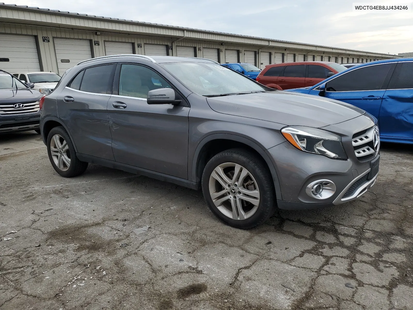 2018 Mercedes-Benz Gla 250 VIN: WDCTG4EB8JJ434246 Lot: 63836014