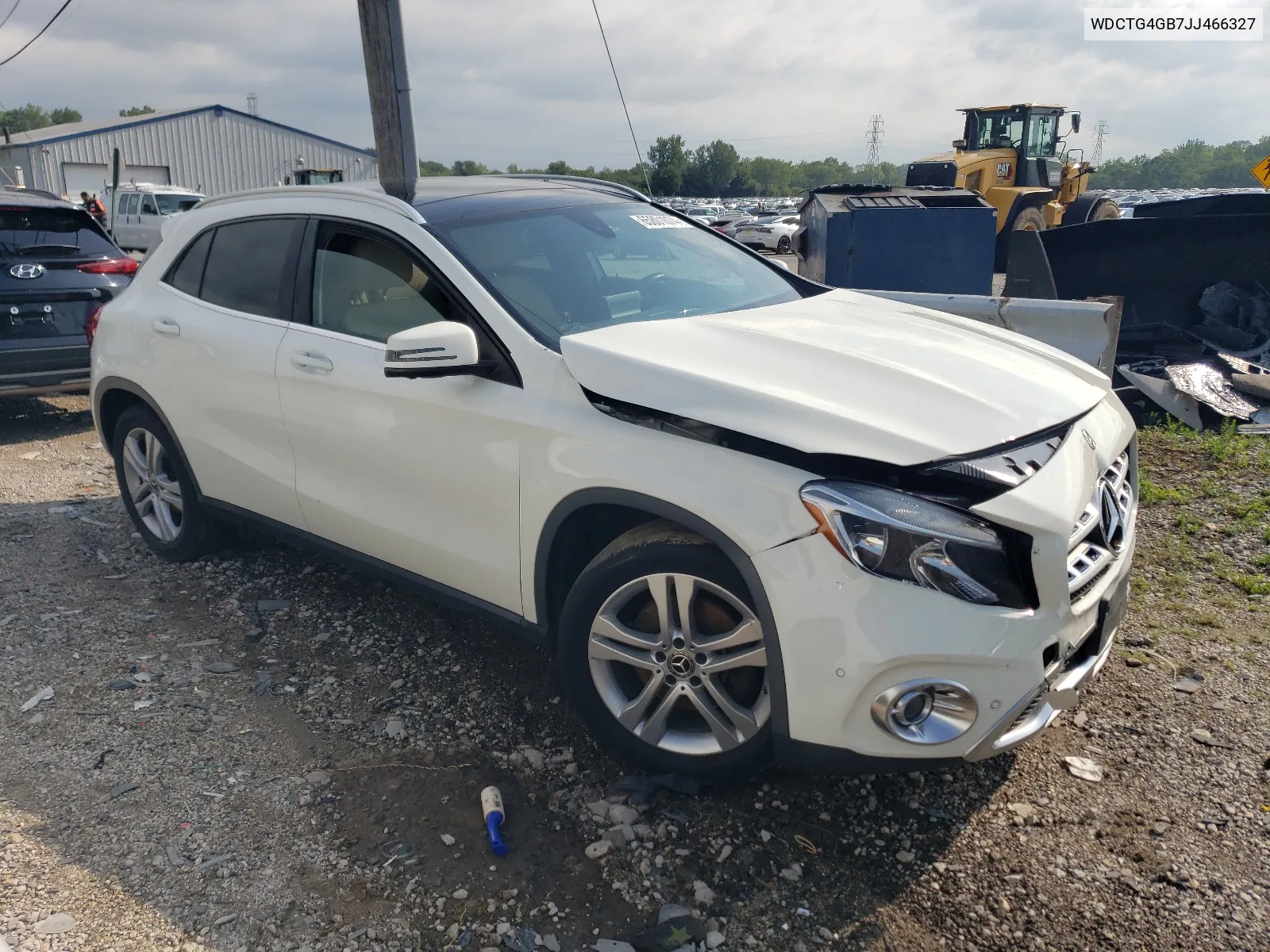 2018 Mercedes-Benz Gla 250 4Matic VIN: WDCTG4GB7JJ466327 Lot: 65801074