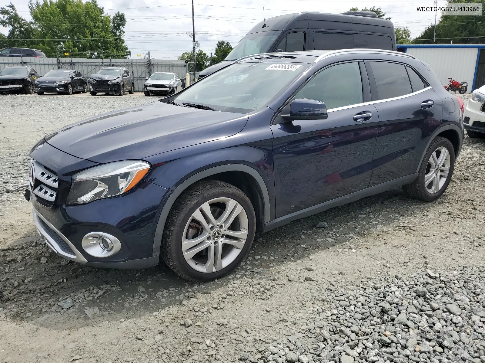 2018 Mercedes-Benz Gla 250 4Matic VIN: WDCTG4GB7JJ413966 Lot: 66006204