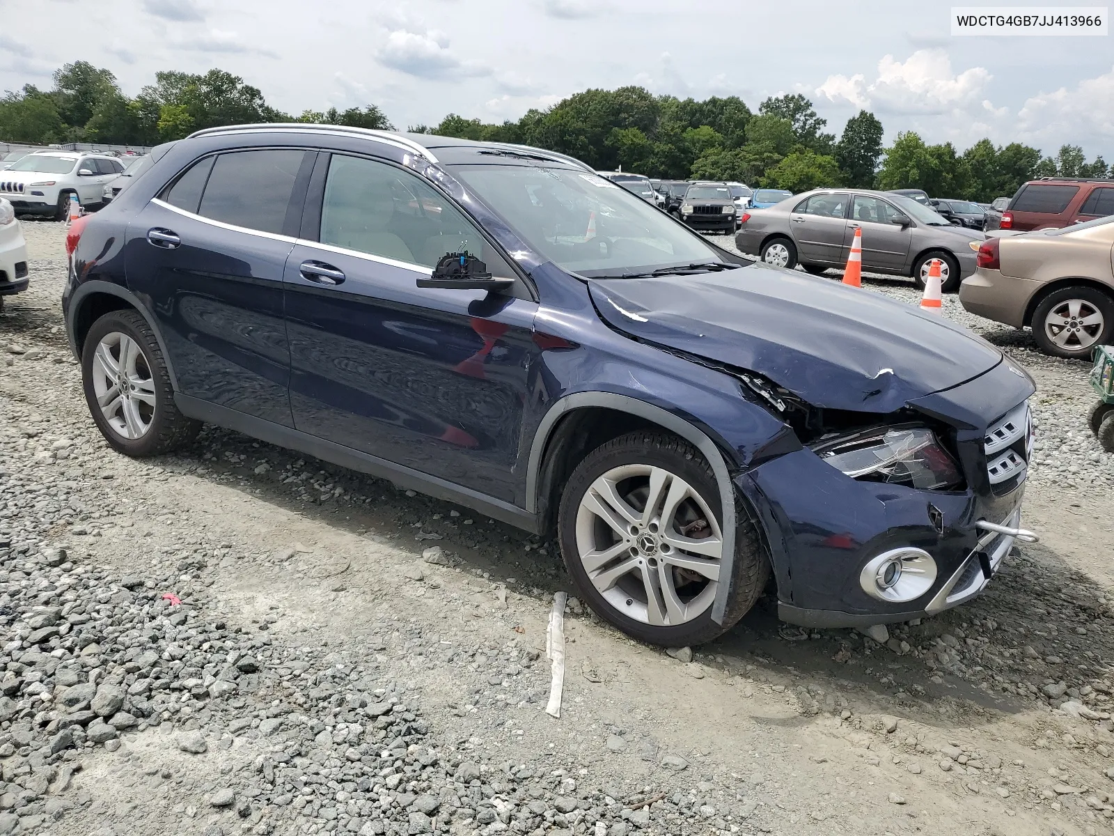 2018 Mercedes-Benz Gla 250 4Matic VIN: WDCTG4GB7JJ413966 Lot: 66006204