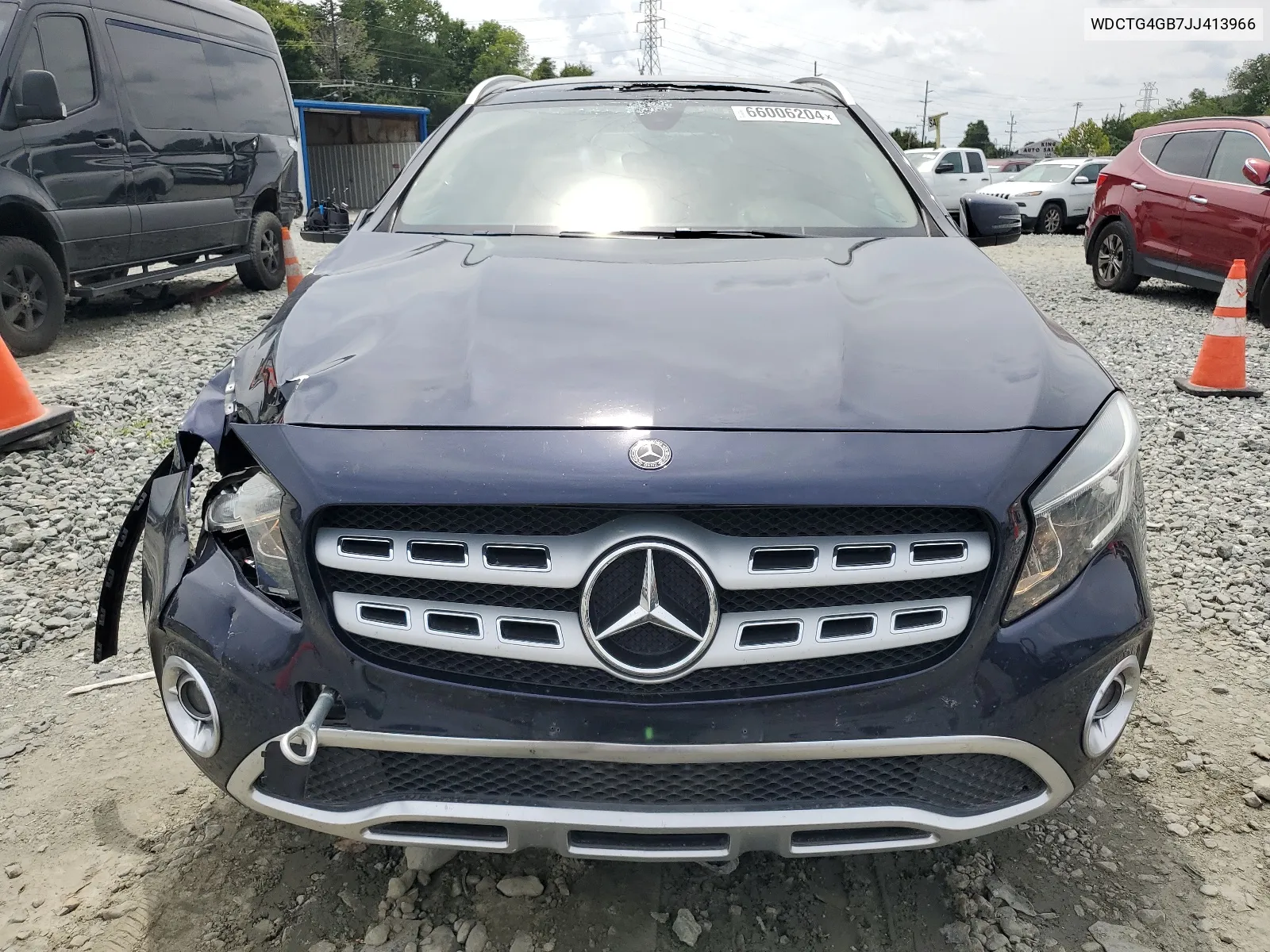 2018 Mercedes-Benz Gla 250 4Matic VIN: WDCTG4GB7JJ413966 Lot: 66006204