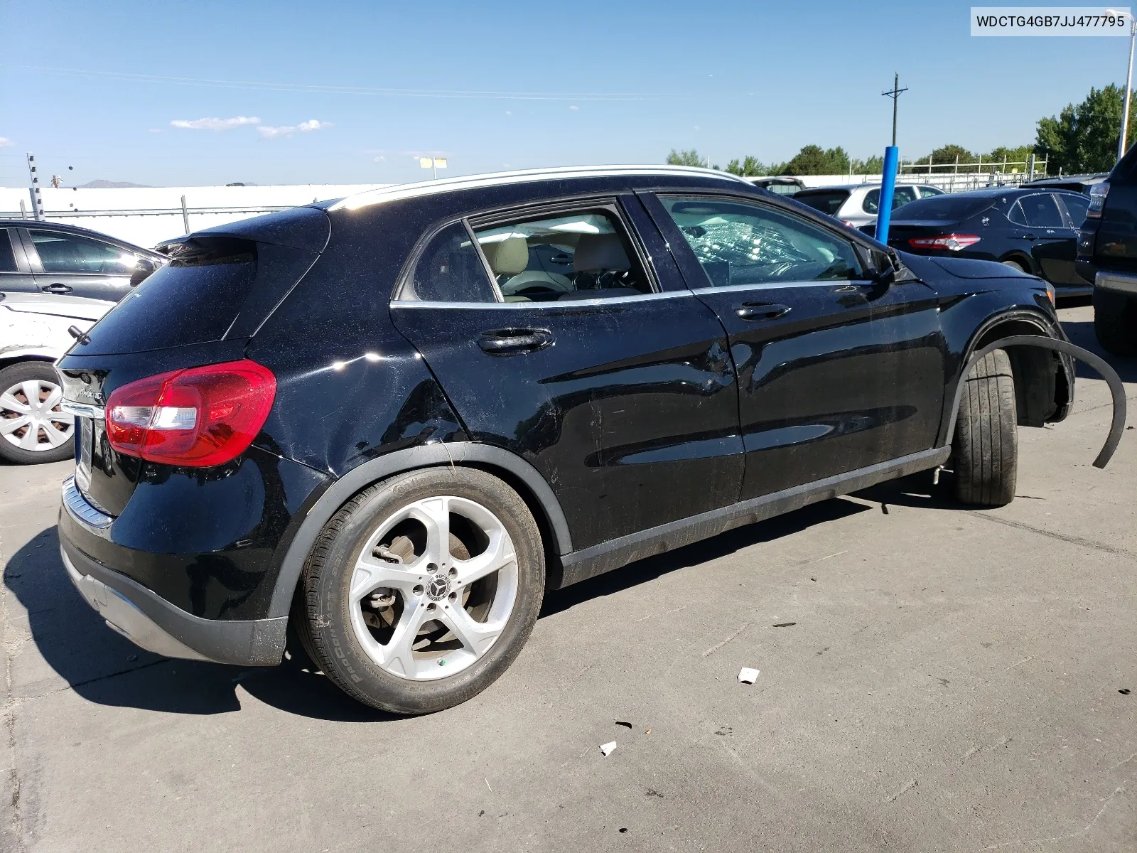 2018 Mercedes-Benz Gla 250 4Matic VIN: WDCTG4GB7JJ477795 Lot: 67586044