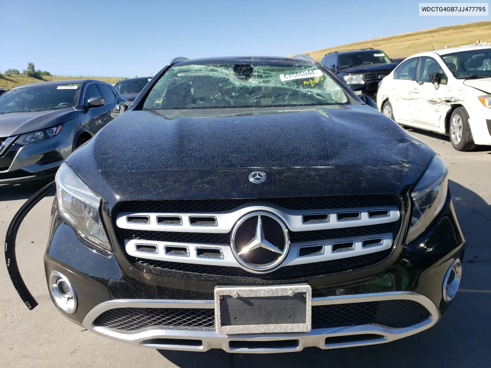 2018 Mercedes-Benz Gla 250 4Matic VIN: WDCTG4GB7JJ477795 Lot: 67586044